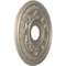 Ekena Millwork Baltimore PVC Medallion (Canopies up to 6 1/2"), 16"OD x 3 1/2"ID x 1"P, Metallic Silver Metallic CMP16BACSV - alternate 2